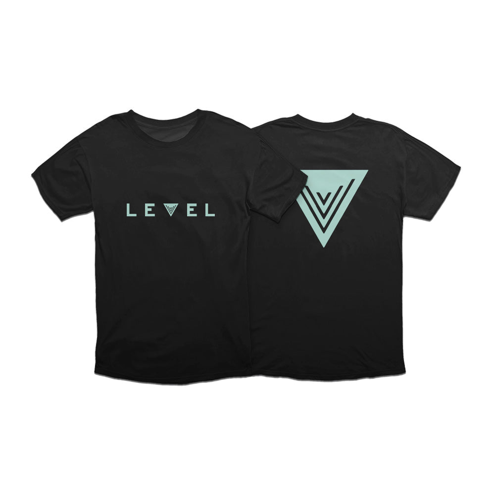 Level Logo Tee (Teal)