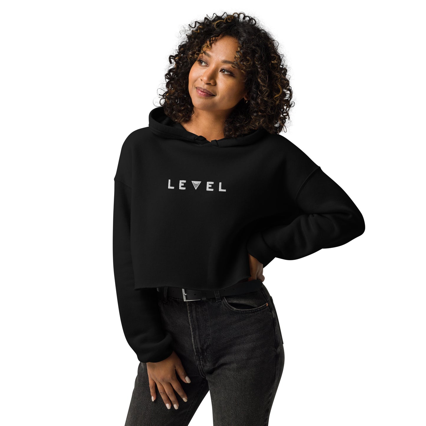 Level Crop Hoodie