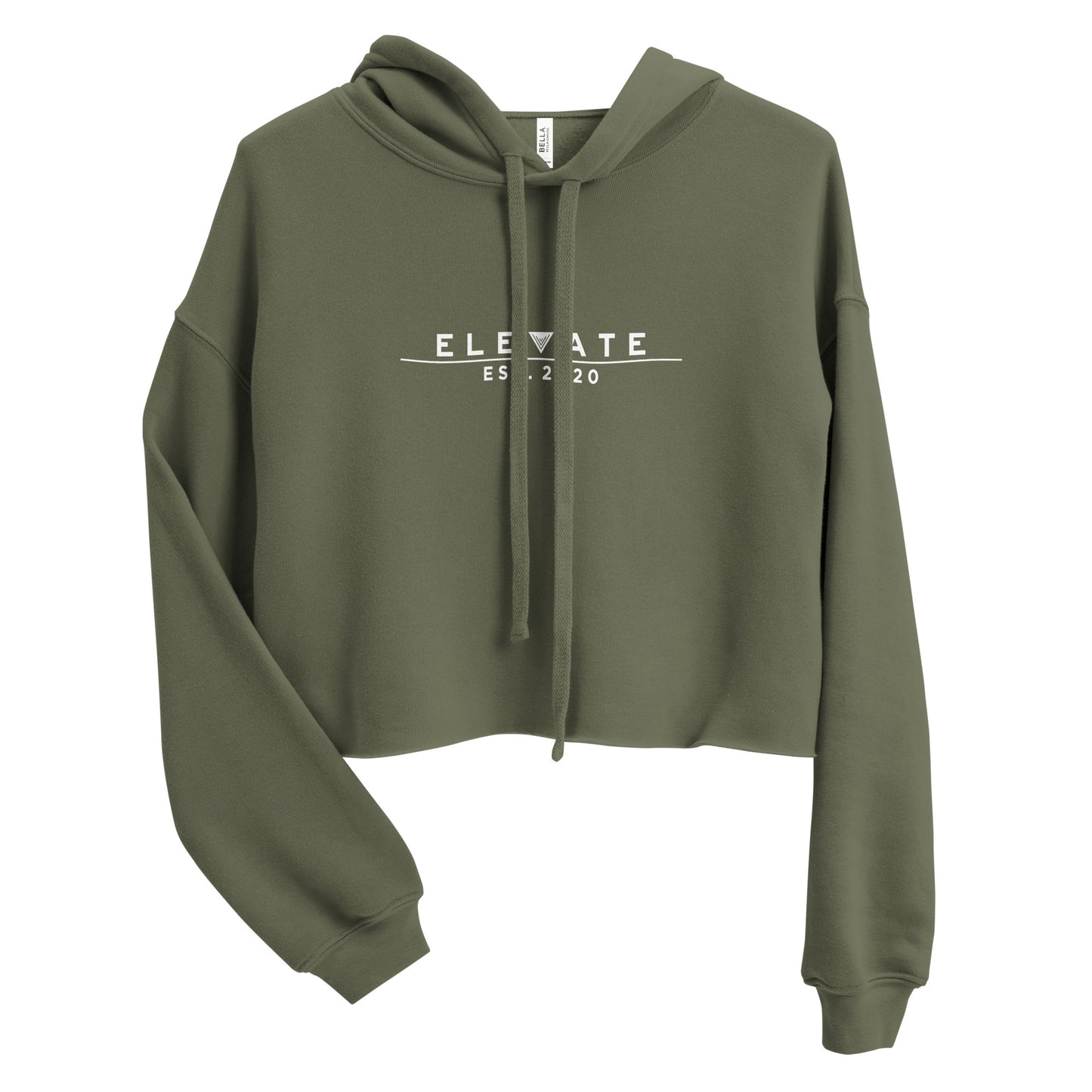 Elevate Est 2020 Crop Hoodie