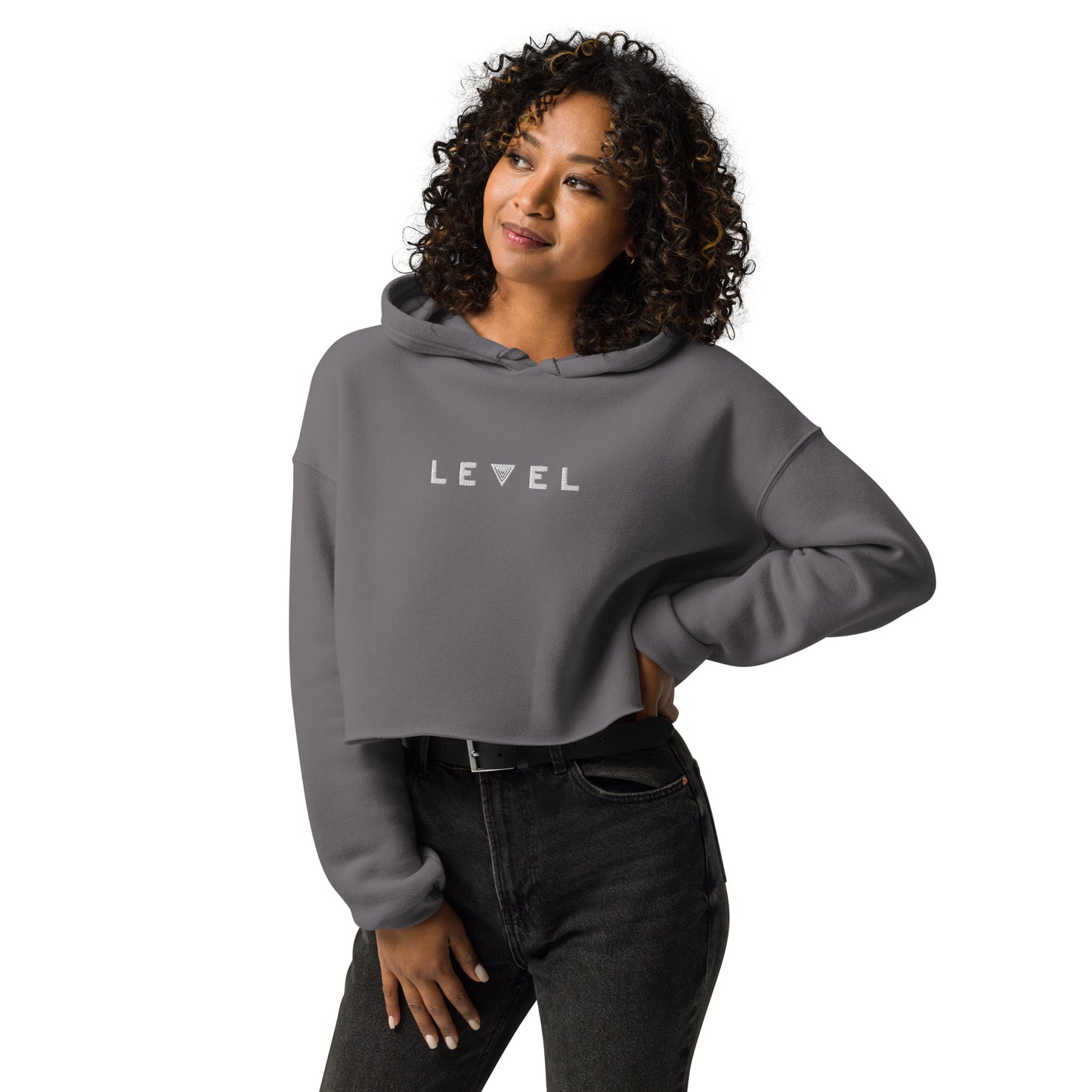 Level Crop Hoodie